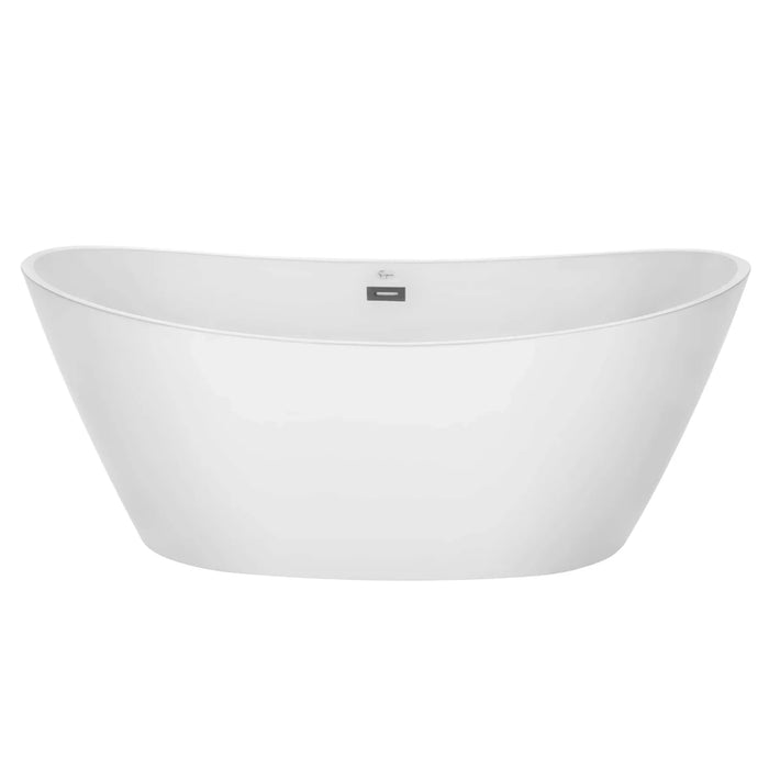 Empava 67 in. Freestanding Soaking Bathtub with Lighted