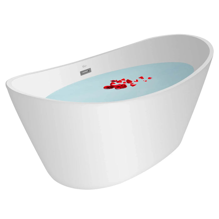 Empava 67 in. Freestanding Soaking Bathtub with Lighted