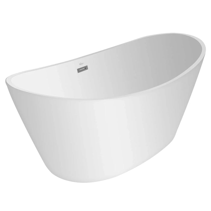 Empava 67 in. Freestanding Soaking Bathtub with Lighted