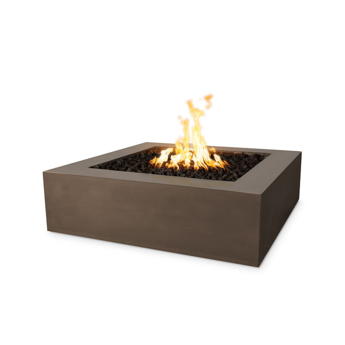 The Outdoor Plus 42" Square Quad Fire Pit - GFRC Concrete - Natural Gas