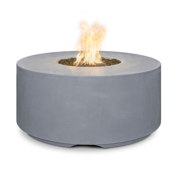 The Outdoor Plus 72" Round Florence 20" Tall Fire Pit - GFRC Concrete - Liquid Propane