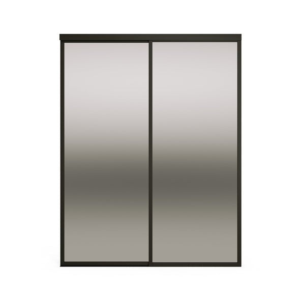 Doors22 108x80 Glass Sliding Room Divider Frosted 3 panels