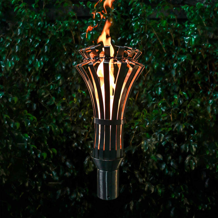 TOP FIRES by The Outdoor Plus 14 Inch Gothic Fire Torch