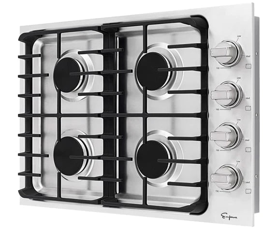 Empava 30 in. Built-in Stainless Steel Gas Cooktop