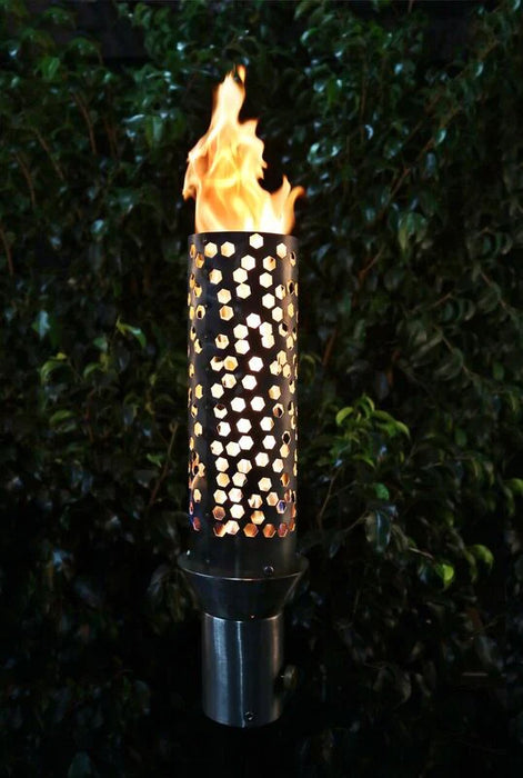 TOP FIRES by The Outdoor Plus 14 Inch Honeycomb Fire Torch