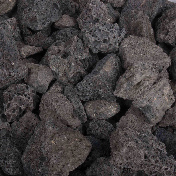 The Outdoor Plus 50lb Lava Chunks - 1/2" to 1" (1 Cubic Foot) OPT-150-50