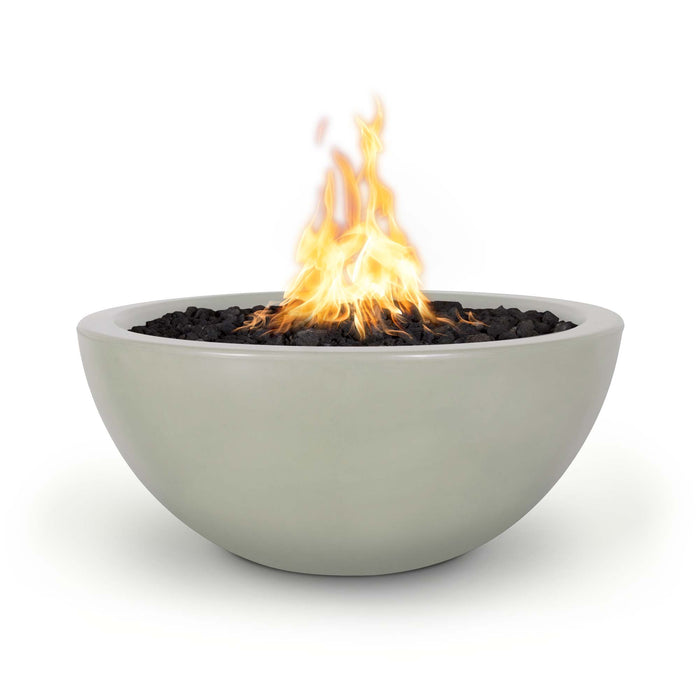 The Outdoor Plus Round Luna Fire Bowl - GFRC Concrete