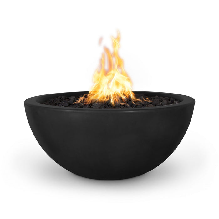 The Outdoor Plus Round Luna Fire Bowl - GFRC Concrete