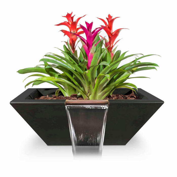 The Outdoor Plus Maya GFRC Planter & Water Bowl