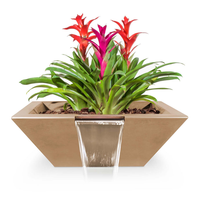 The Outdoor Plus Maya GFRC Planter & Water Bowl