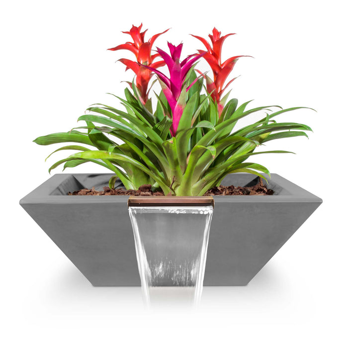 The Outdoor Plus Maya GFRC Planter & Water Bowl