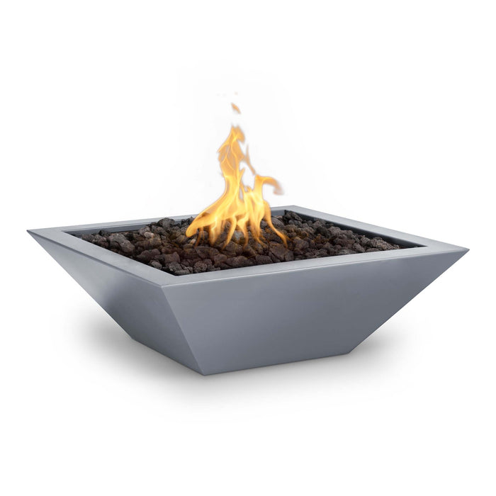 The Outdoor Plus Square Maya Fire Bowl - Powder Coated Metal