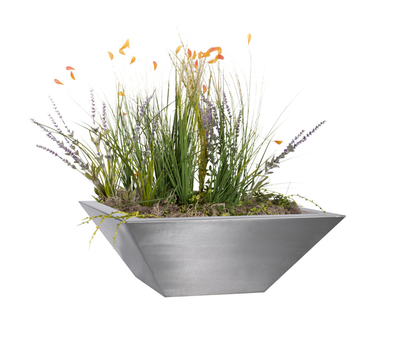 The Outdoor Plus Maya Stainless Steel Planter Bowl