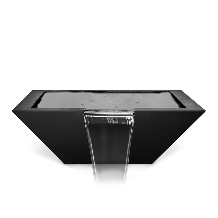 The Outdoor Plus Square Maya Water Bowl - Powder Coated Metal