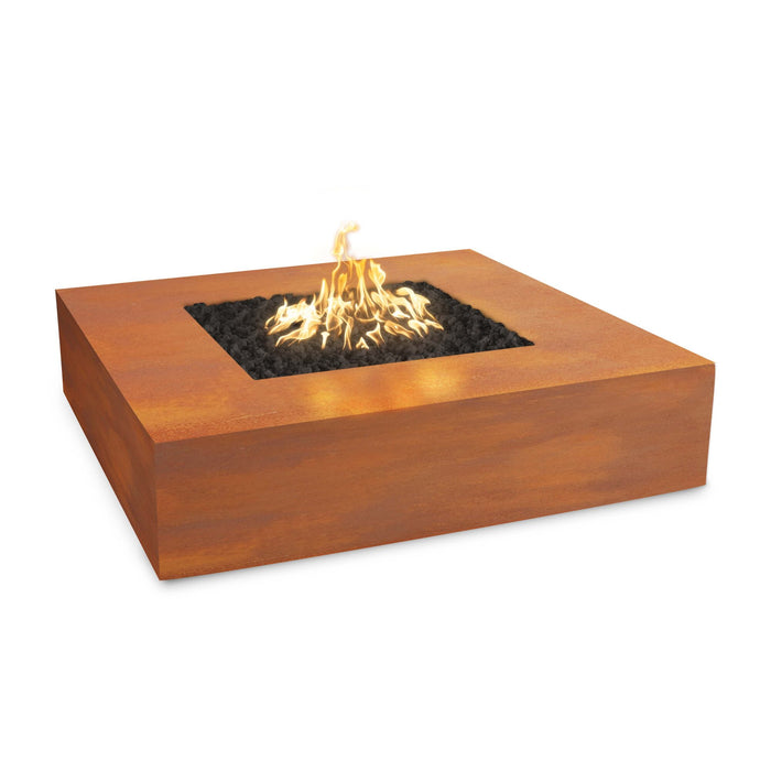 The Outdoor Plus Square Quad Fire Pit - Corten Steel