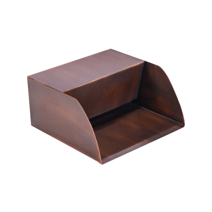 The Outdoor Plus Radius Copper Scupper OPT-RSE8