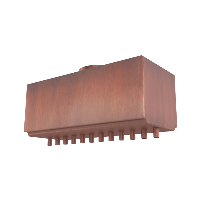 The Outdoor Plus Rain Fall Copper Scupper OPT-RNS6