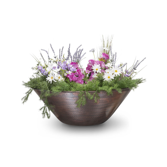 The Outdoor Plus Remi Hammered Copper – Planter Bowl OPT-31RCPO