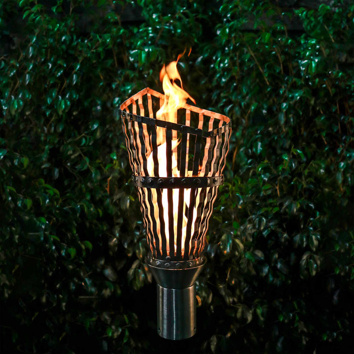 TOP FIRES by The Outdoor Plus 14 Inch Roman Fire Torch