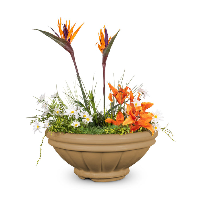 The Outdoor Plus Round Roma Planter Bowl - GFRC Concrete