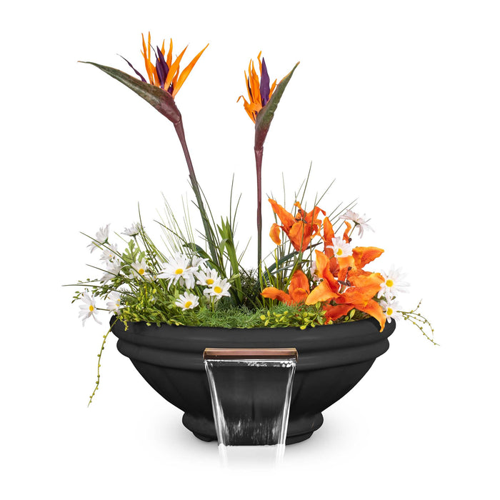 The Outdoor Plus Roma GFRC Concrete Planter & Water Bowl