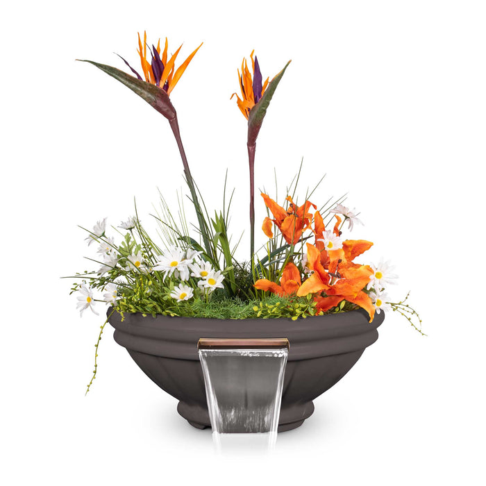 The Outdoor Plus Roma GFRC Concrete Planter & Water Bowl