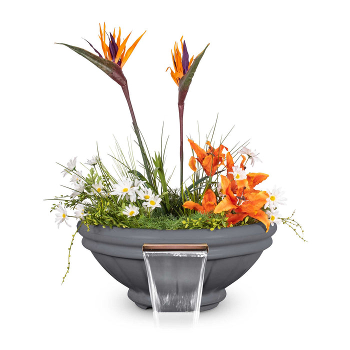 The Outdoor Plus Roma GFRC Concrete Planter & Water Bowl