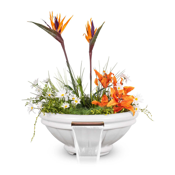 The Outdoor Plus Roma GFRC Concrete Planter & Water Bowl