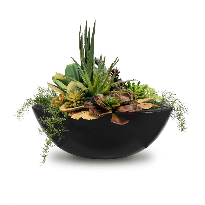 The Outdoor Plus Round Sedona Planter Bowl - GFRC Concrete