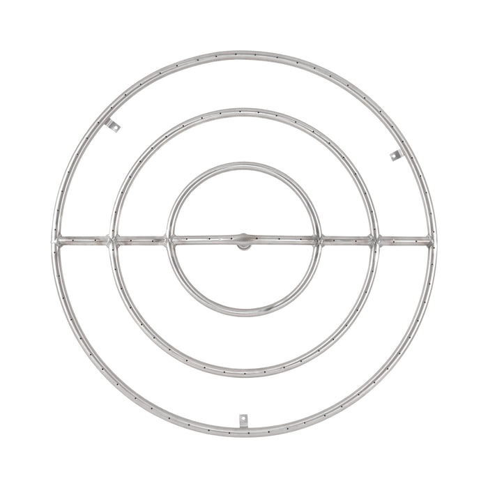 The Outdoor Plus Round Stainless Steel Burner