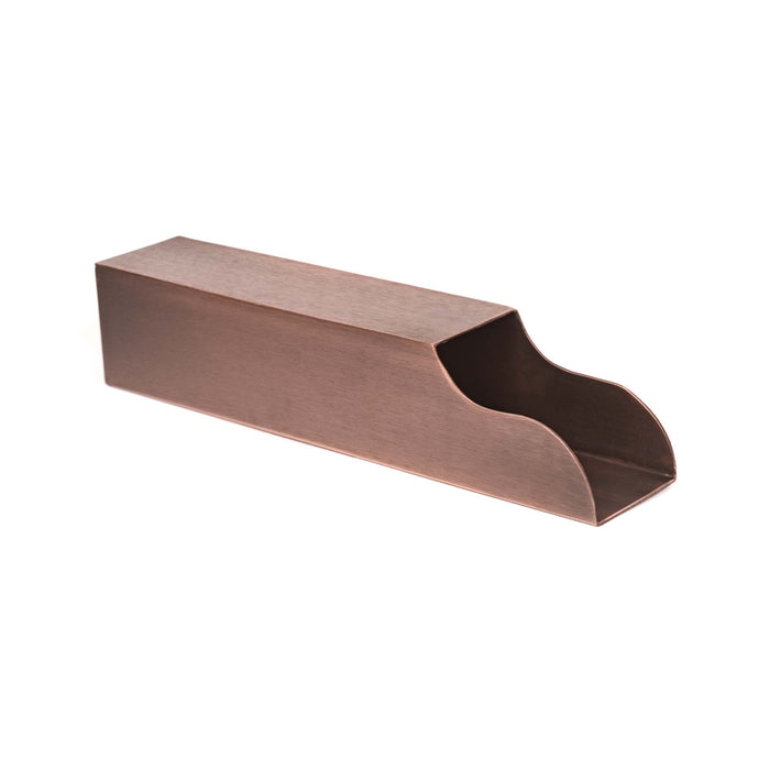 The Outdoor Plus Scalloped Mini Scupper Copper OPT-MSSC