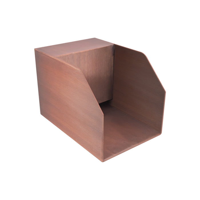 The Outdoor Plus Scoop Style Scupper Copper OPT-SCS6