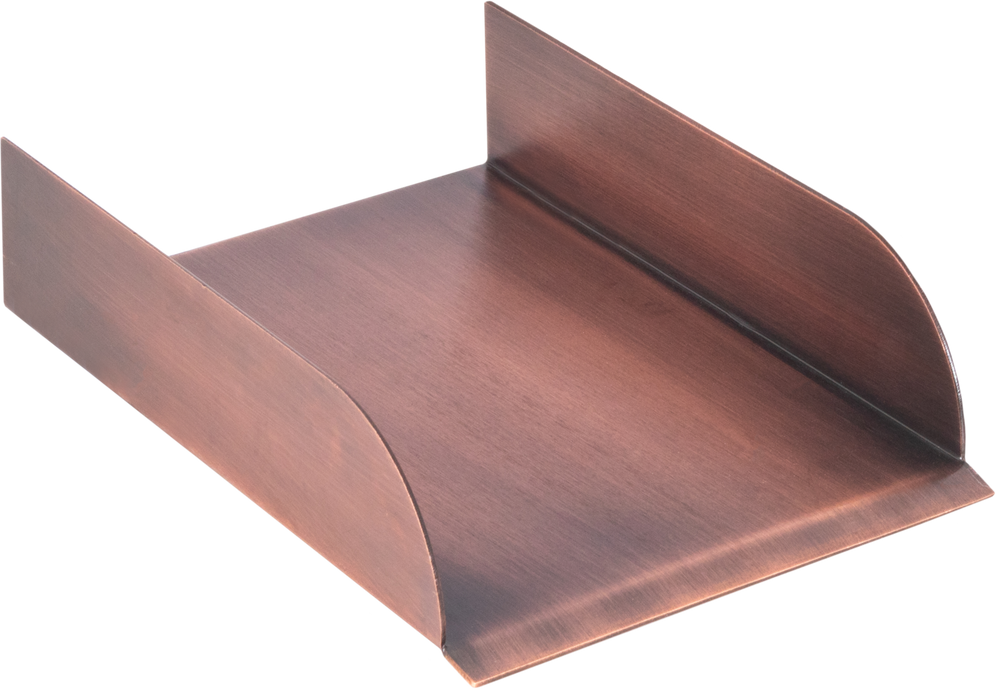 The Outdoor Plus Straight Spillway Copper OPT-SS6