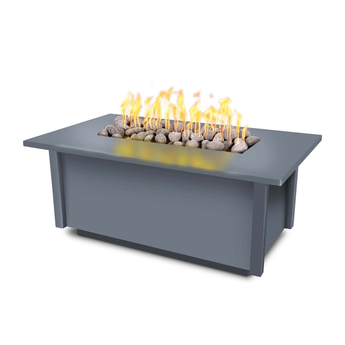 The Outdoor Plus 60" Rectangular Salinas Fire Table - Powder Coated Metal