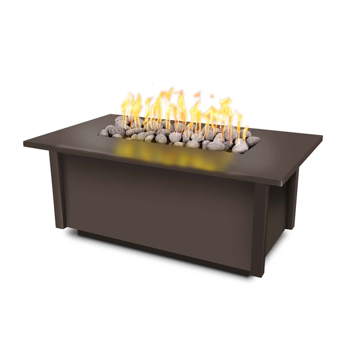 The Outdoor Plus 48" Rectangular Salinas Fire Table - Powder Coated Metal