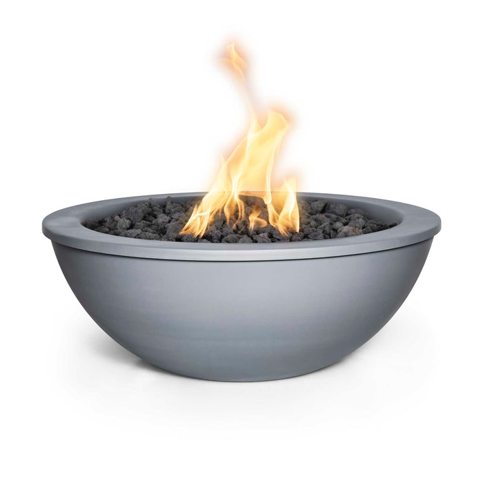 The Outdoor Plus Round Sedona Fire Bowl - Powder Coated Metal