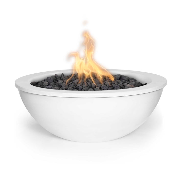 The Outdoor Plus Round Sedona Fire Bowl - Powder Coated Metal