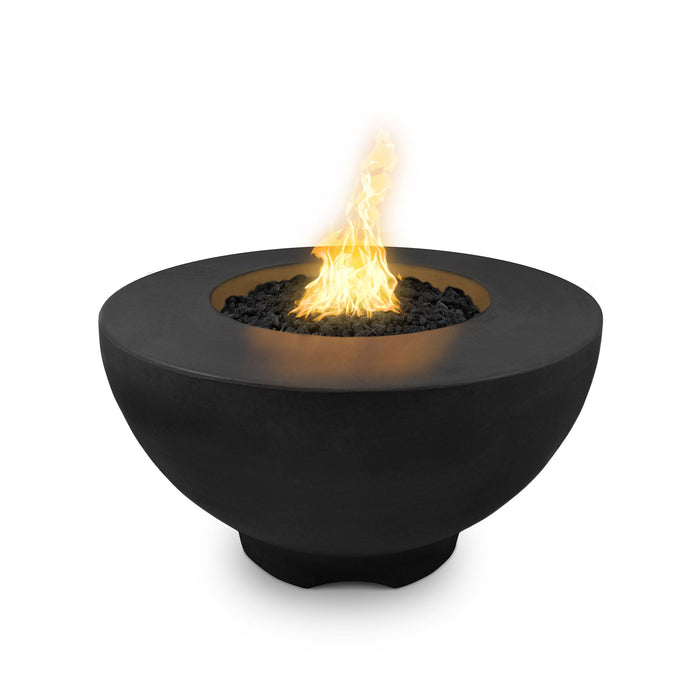 The Outdoor Plus 37" Round Sienna Fire Pit - GFRC Concrete - Natural Gas