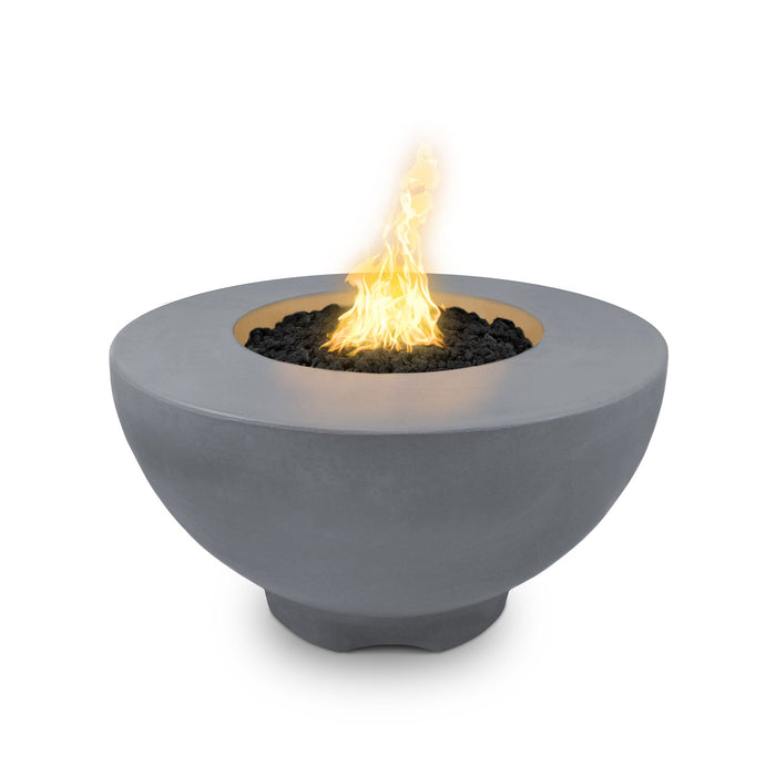 The Outdoor Plus 37" Round Sienna Fire Pit - GFRC Concrete - Natural Gas