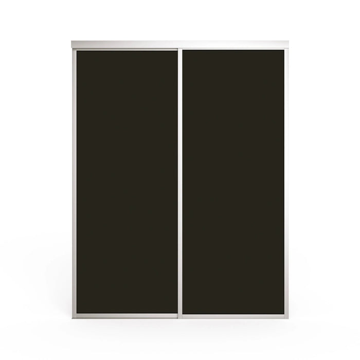 Doors22 96x80 Glass Sliding Closet Door Smoked Clear 4 panels