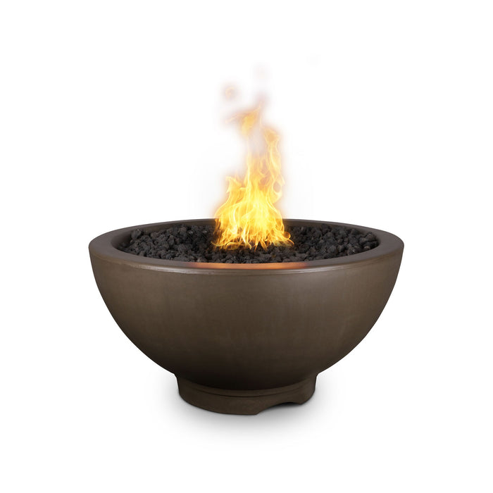 The Outdoor Plus 38" Round Sonoma Fire Pit - GFRC Concrete - Liquid Propane