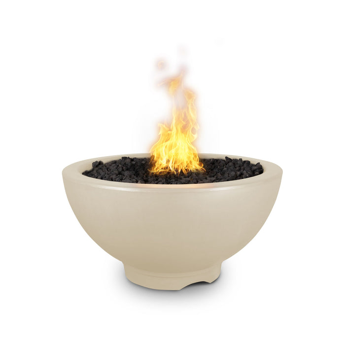 The Outdoor Plus 38" Round Sonoma Fire Pit - GFRC Concrete - Liquid Propane