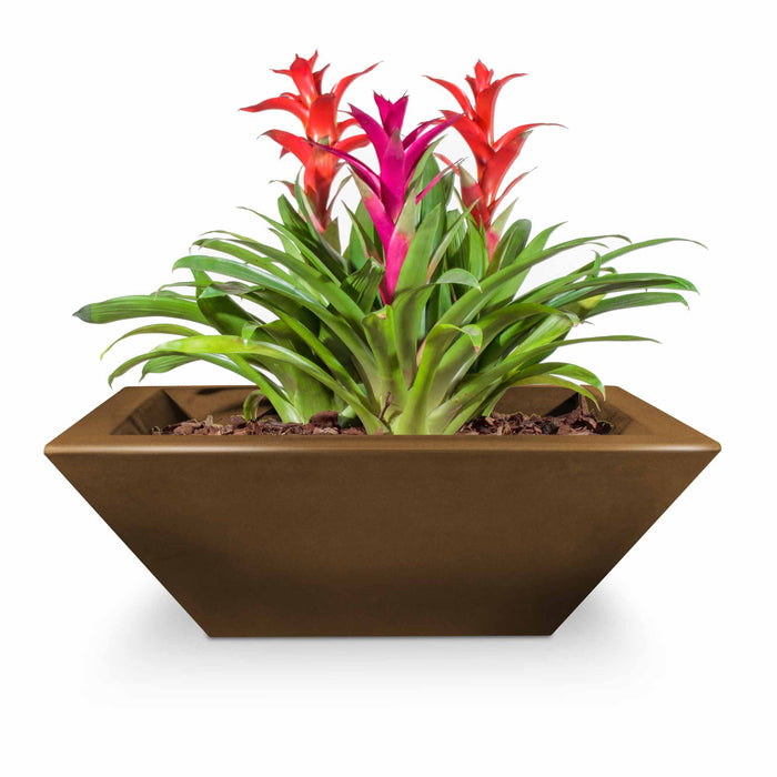 The Outdoor Plus Square Maya Planter Bowl - GFRC Concrete