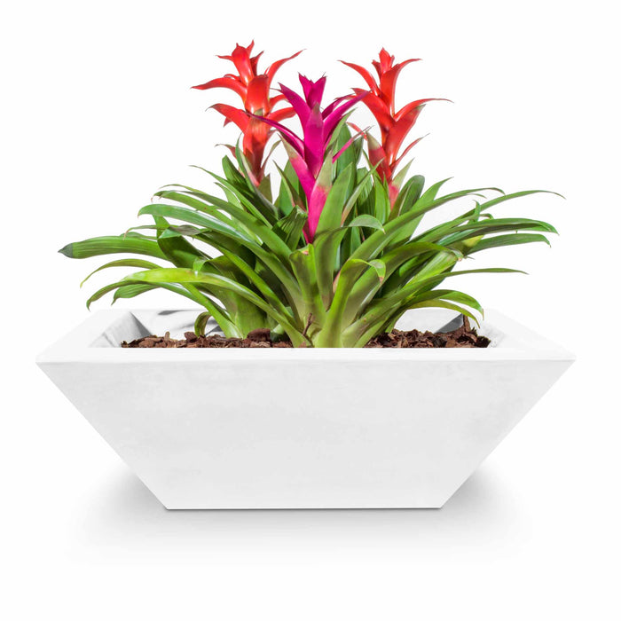 The Outdoor Plus Square Maya Planter Bowl - GFRC Concrete