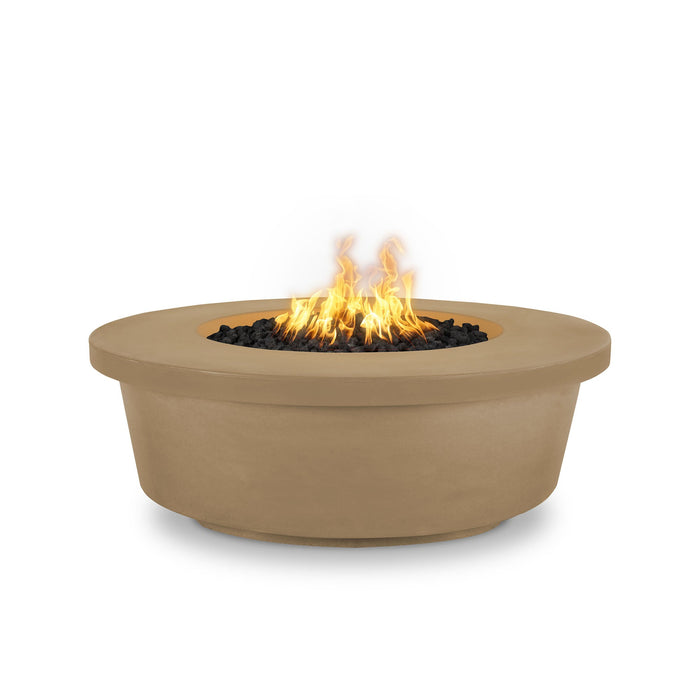 The Outdoor Plus 48" Round Tempe Fire Pit - GFRC Concrete - Liquid Propane