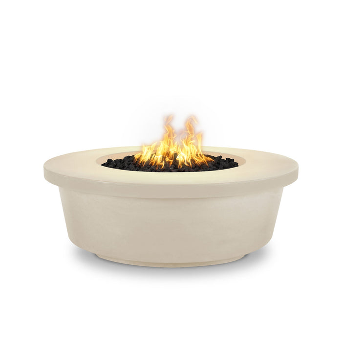 The Outdoor Plus 48" Round Tempe Fire Pit - GFRC Concrete - Liquid Propane