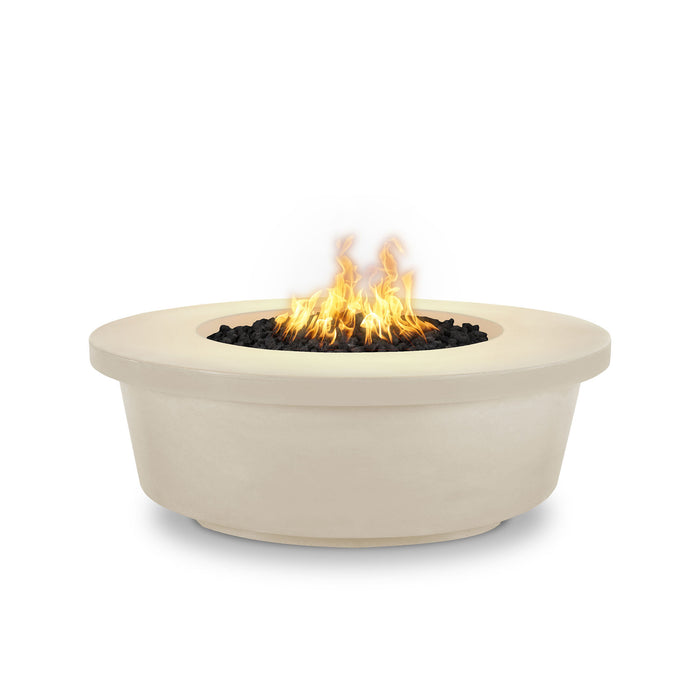 The Outdoor Plus 48" Round Tempe Fire Pit - GFRC Concrete - Natural Gas