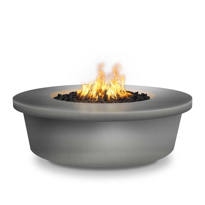 The Outdoor Plus 48" Round Tempe Fire Pit - Powder Coated Metal