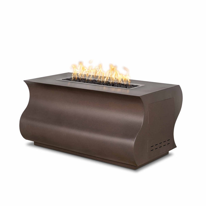 The Outdoor Plus 48" Rectangular Tidal Fire Pit - Powder Coated Metal