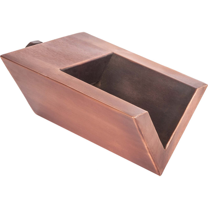 The Outdoor Plus V-Shaped Scupper - Copper OPT-WS